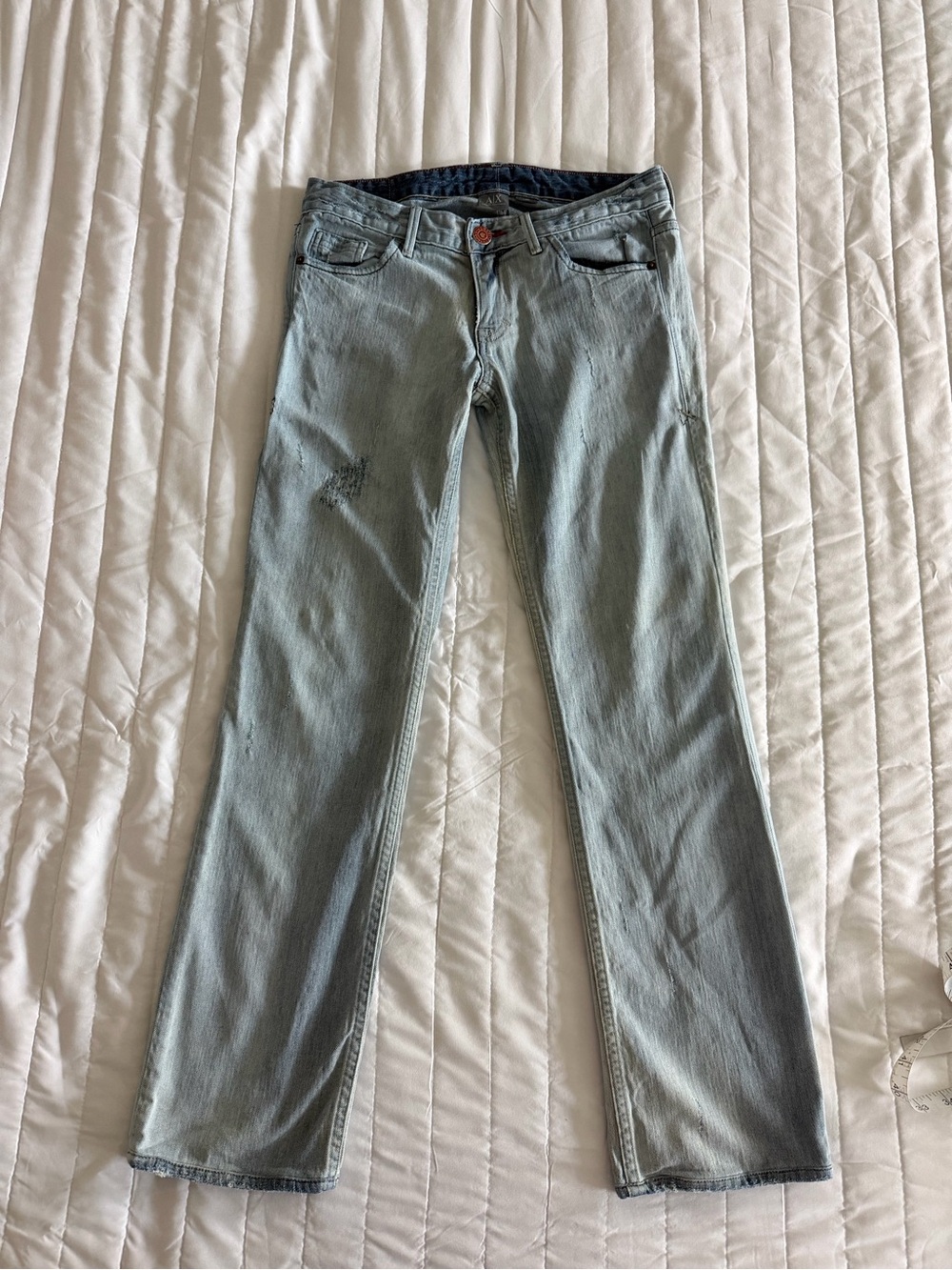 Armani Exchange Light Blue Straight Jeans